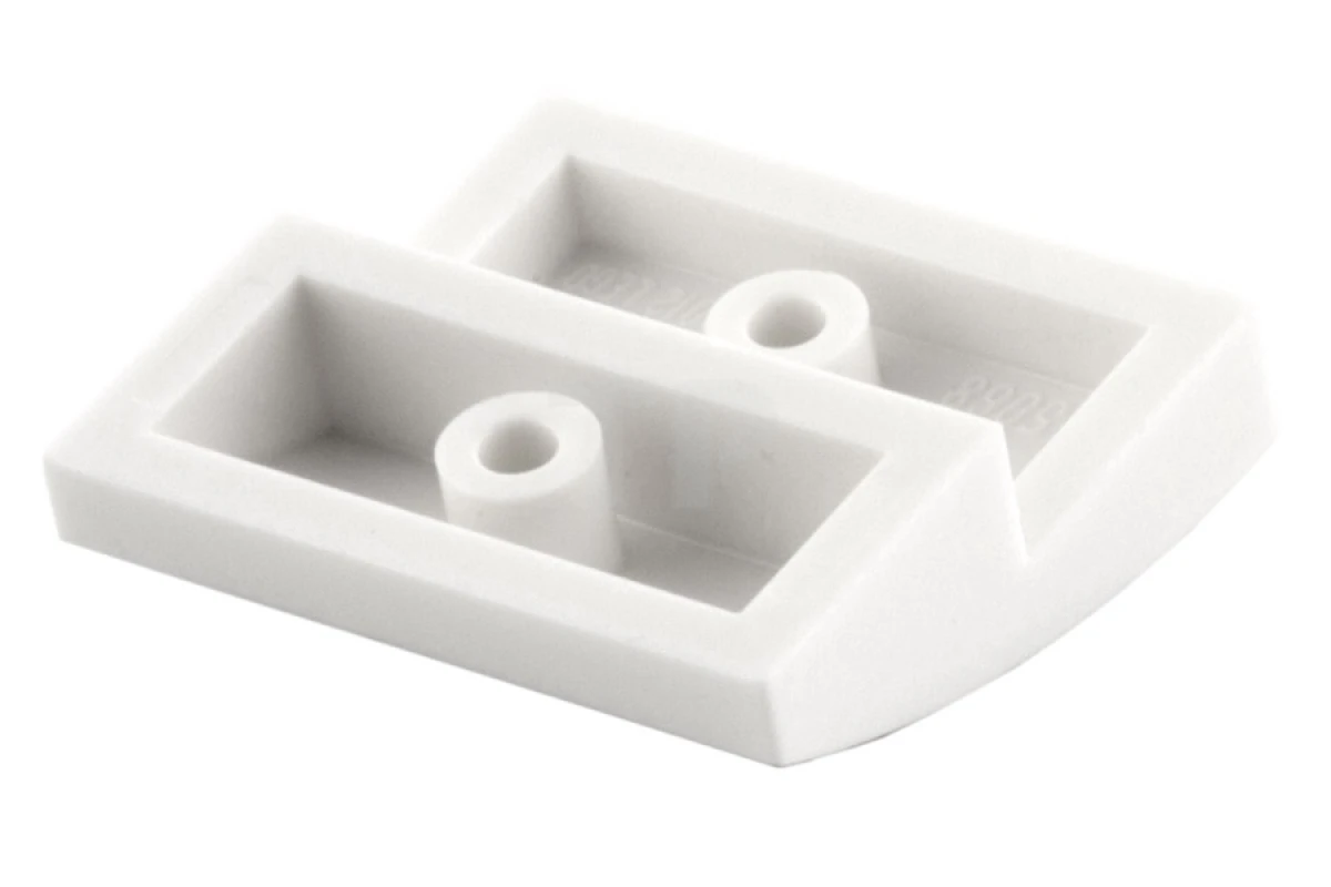 LEGO&reg; 6054628 - 15068pb001 - Pendiente 2 x 2 x 2/3 Curvado con dibujo de cara de lobo