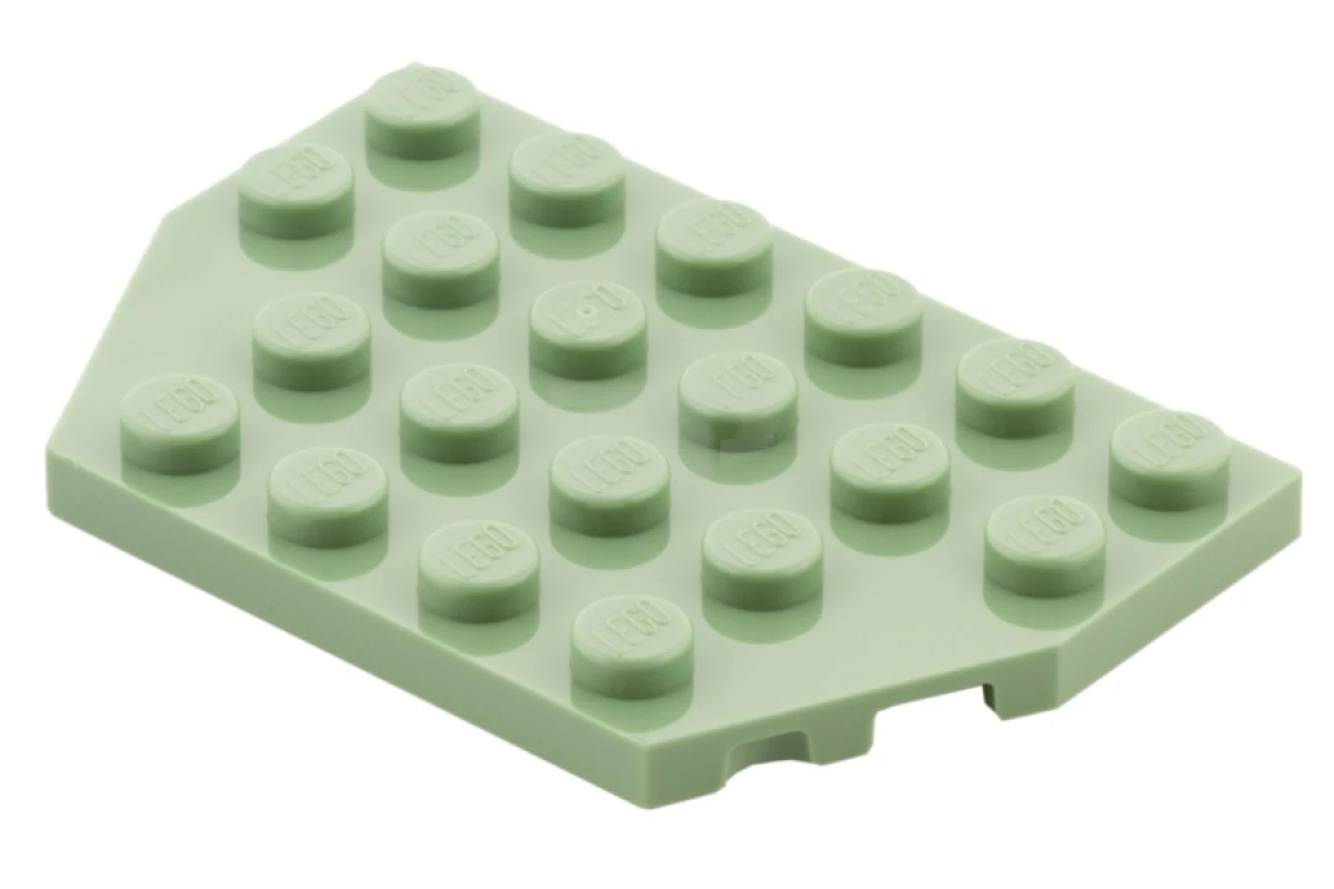 LEGO&reg; 6018479 - 32059 - Plate 4 x 6 Wedge - Cut Corners