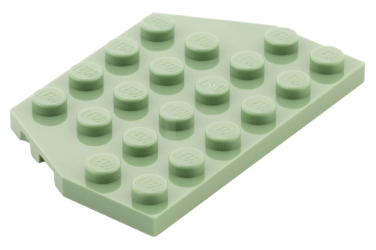LEGO&reg; 6018479 - 32059 - Plate 4 x 6 Wedge - Cut Corners
