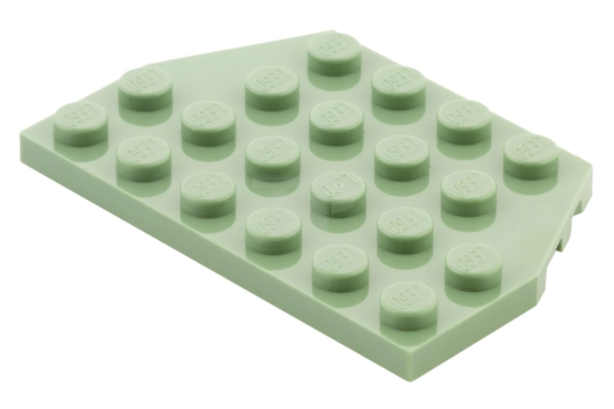 LEGO&reg; 6018479 - 32059 - Plate 4 x 6 Wedge - Cut Corners