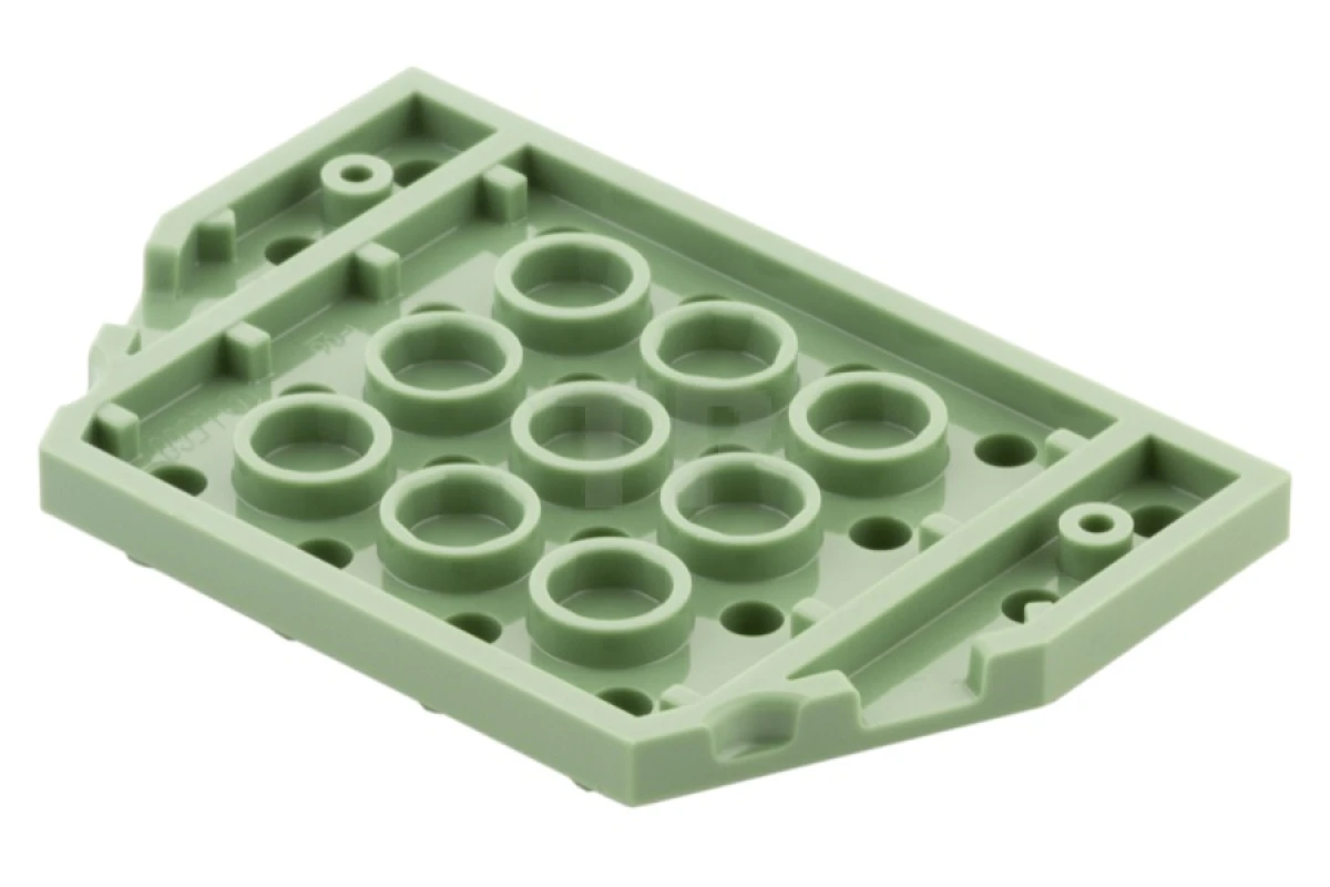 LEGO&reg; 6018479 - 32059 - Plate 4 x 6 Wedge - Cut Corners