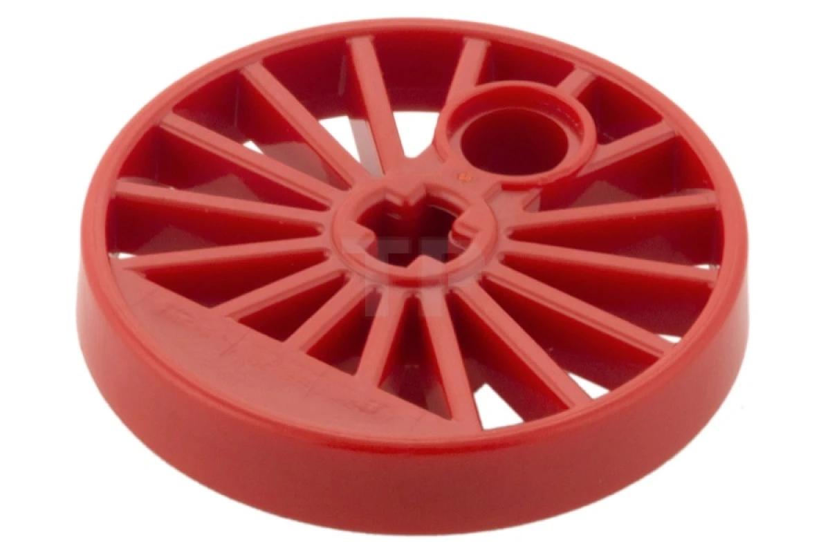 LEGO&reg; 6148307 - 85489a - Train Wheel, Spoked with Axle Hole and Counterweight (Blind Wheel)