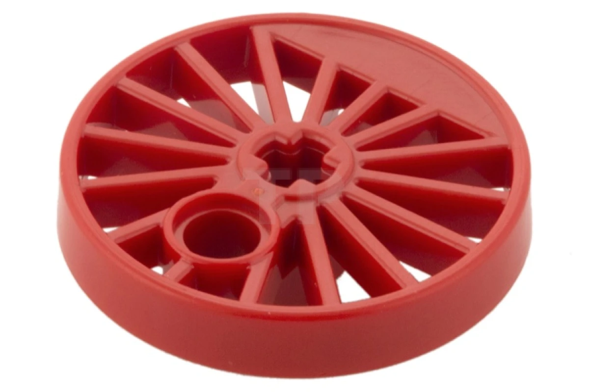 LEGO&reg; 6148307 - 85489a - Train Wheel, Spoked with Axle Hole and Counterweight (Blind Wheel)
