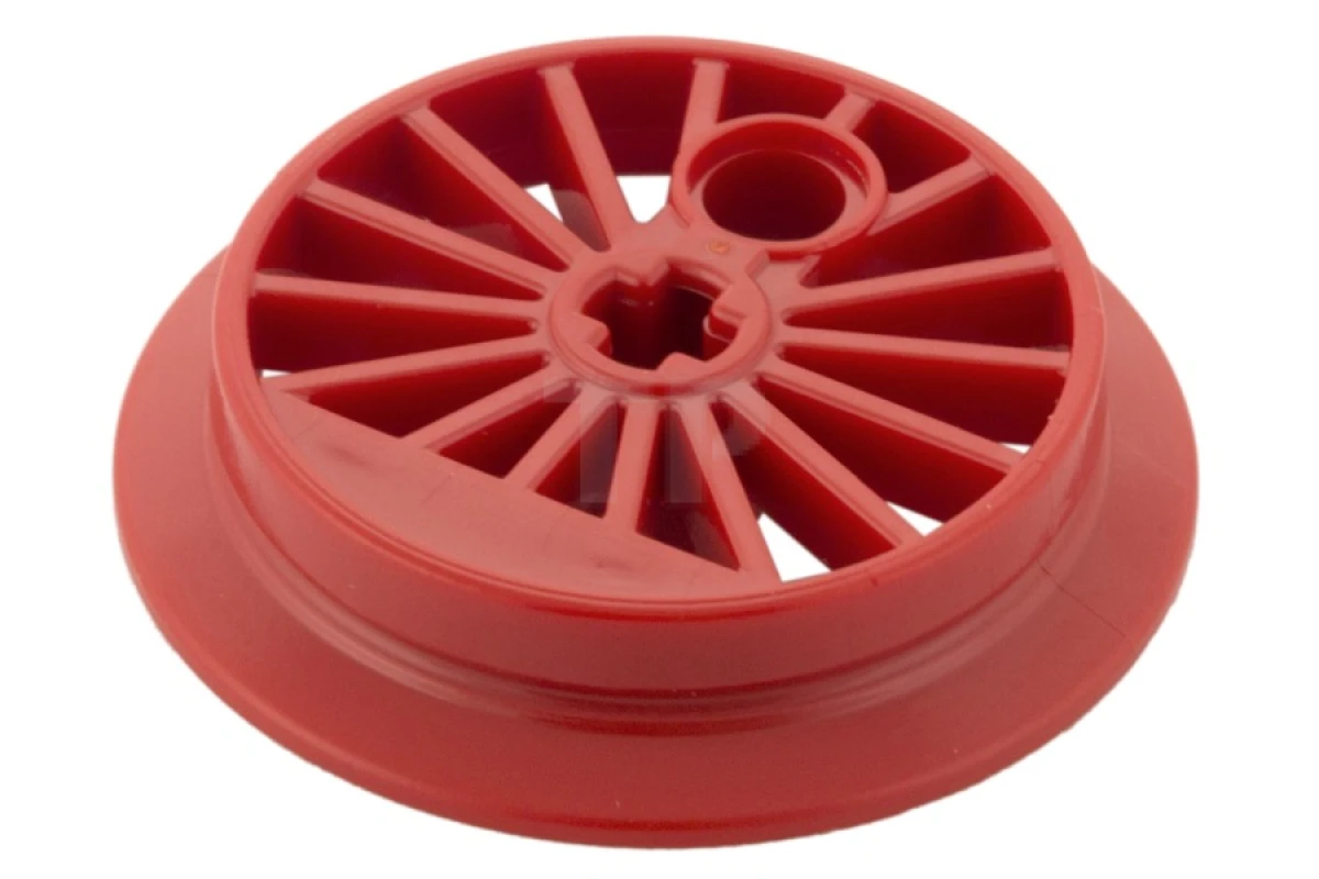 LEGO&reg; 6148307 - 85489b - Train Wheel, Spoked with Axle Hole and Counterweight (Flanged Wheel)