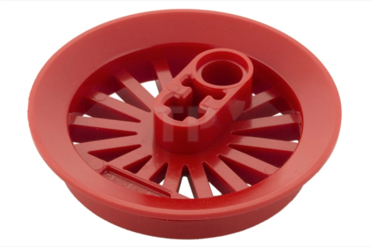 LEGO&reg; 6148307 - 85489b - Train Wheel, Spoked with Axle Hole and Counterweight (Flanged Wheel)