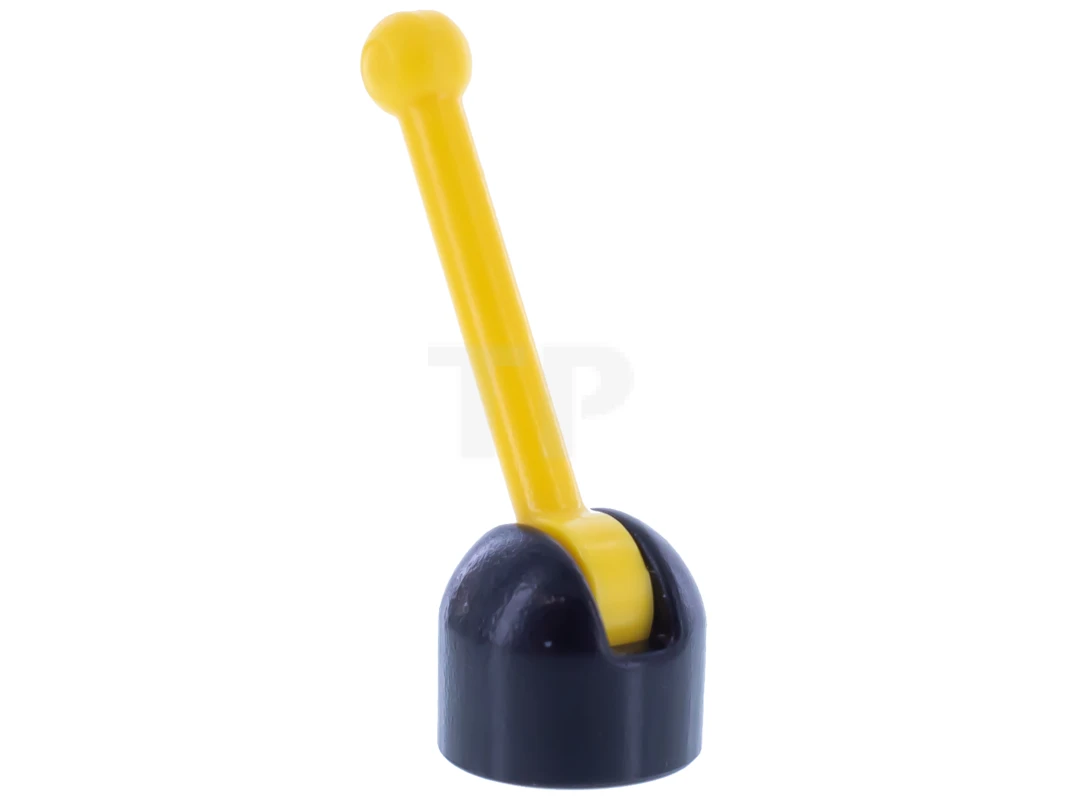 LEGO&reg; 74138 - 4592c01 - Base piccola a leva con leva gialla