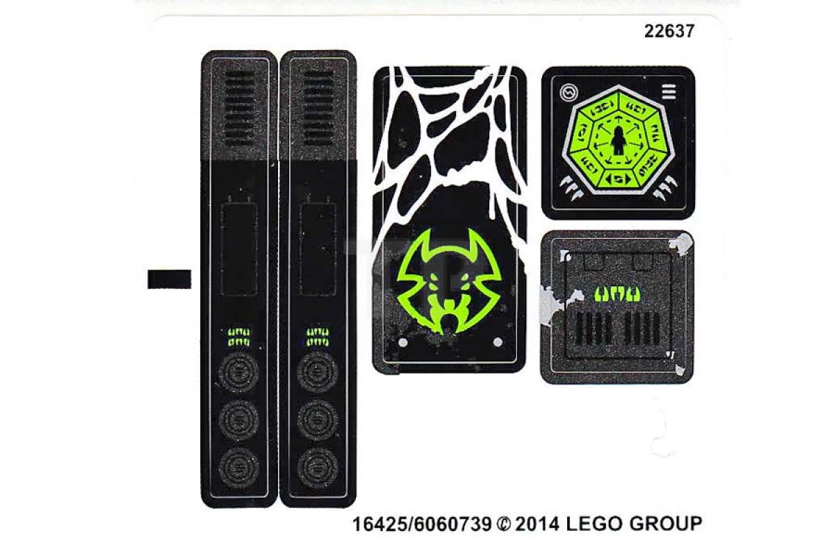 LEGO&reg; 6060739 - Sticker for Set 70130