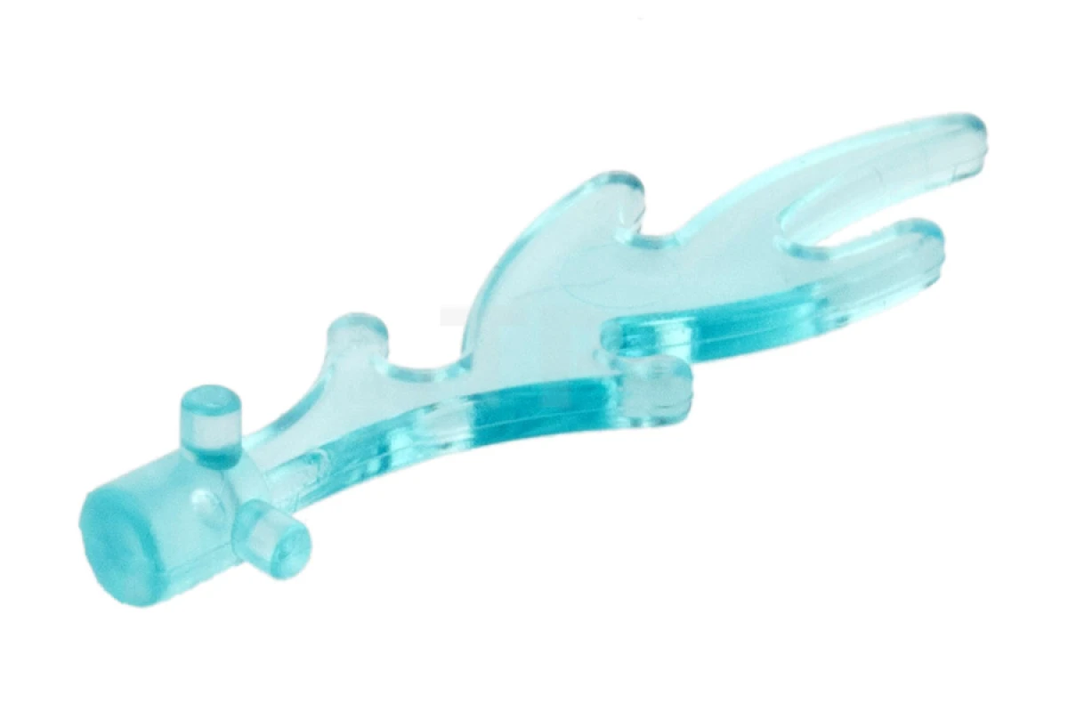 LEGO&reg; 4155537 - 6126 - Wave Rounded with Base Pins (Castle Dragon Flame, Seaweed, Water)