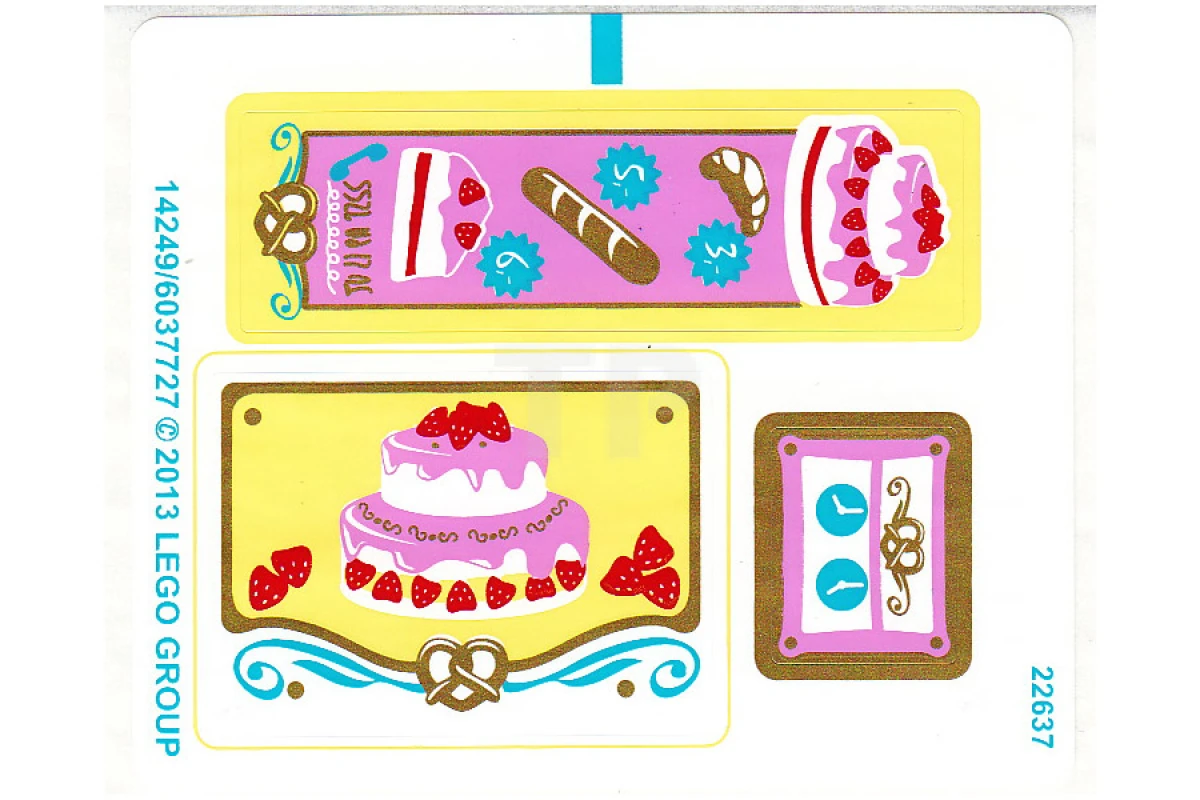 LEGO&reg; 6037727 - Sticker for Set 41006