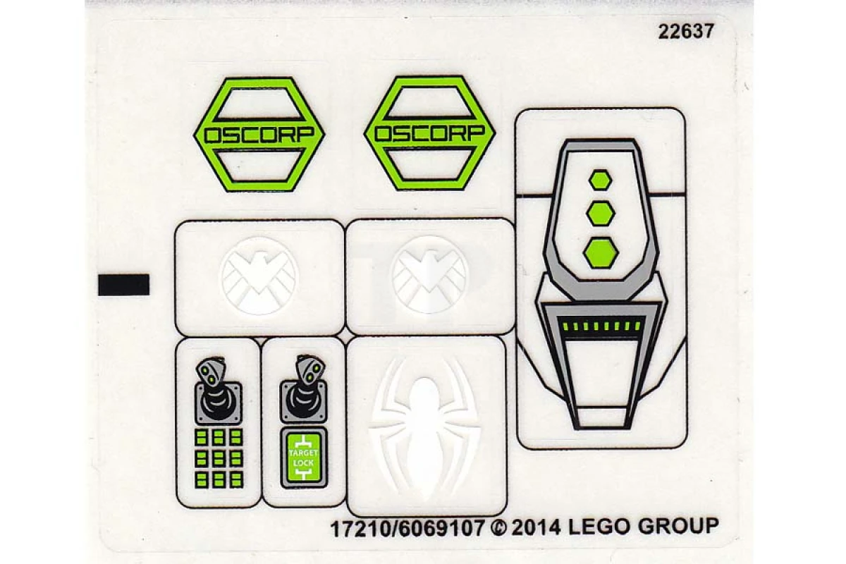 LEGO&reg; 6069107 - Sticker for Set 76016