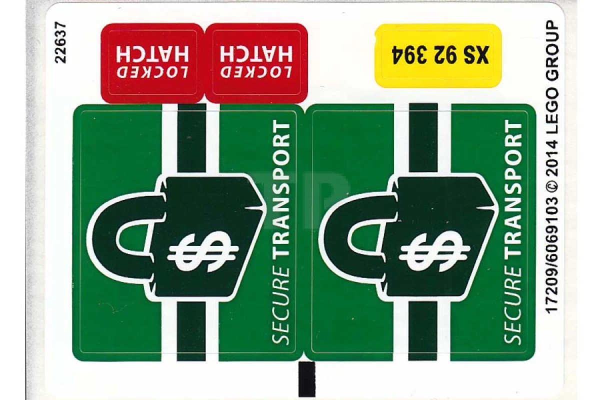 LEGO&reg; 6069103 - Sticker for Set 76015