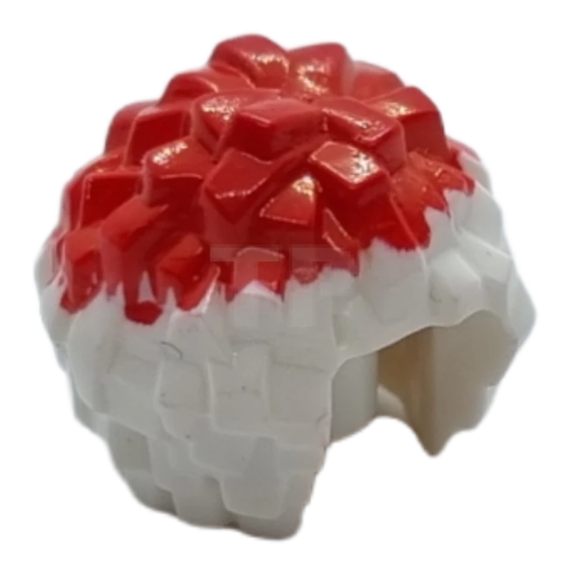 LEGO&reg; 6008103 - 87997pb02 - Minifig, Utensil Cheerleader Pom Pom with Red Top Pattern