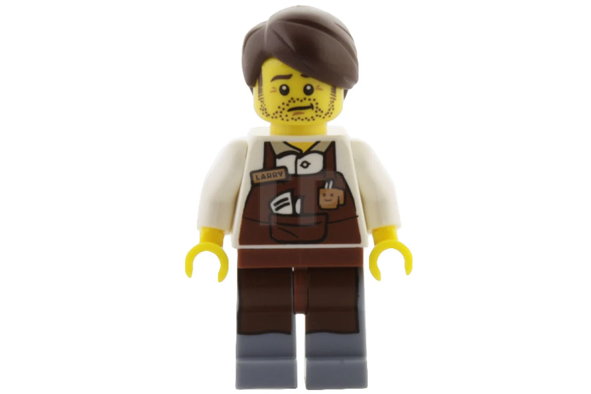 LEGO&reg; tlm010 Larry the Barista - Minifig only