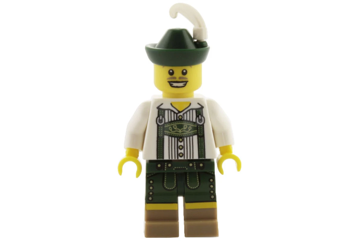 LEGO&reg; col115 Lederhosen Guy (senza accessori)