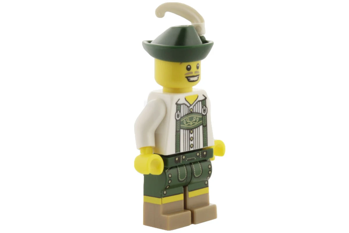 LEGO&reg; col115 Lederhosen Guy (senza accessori)
