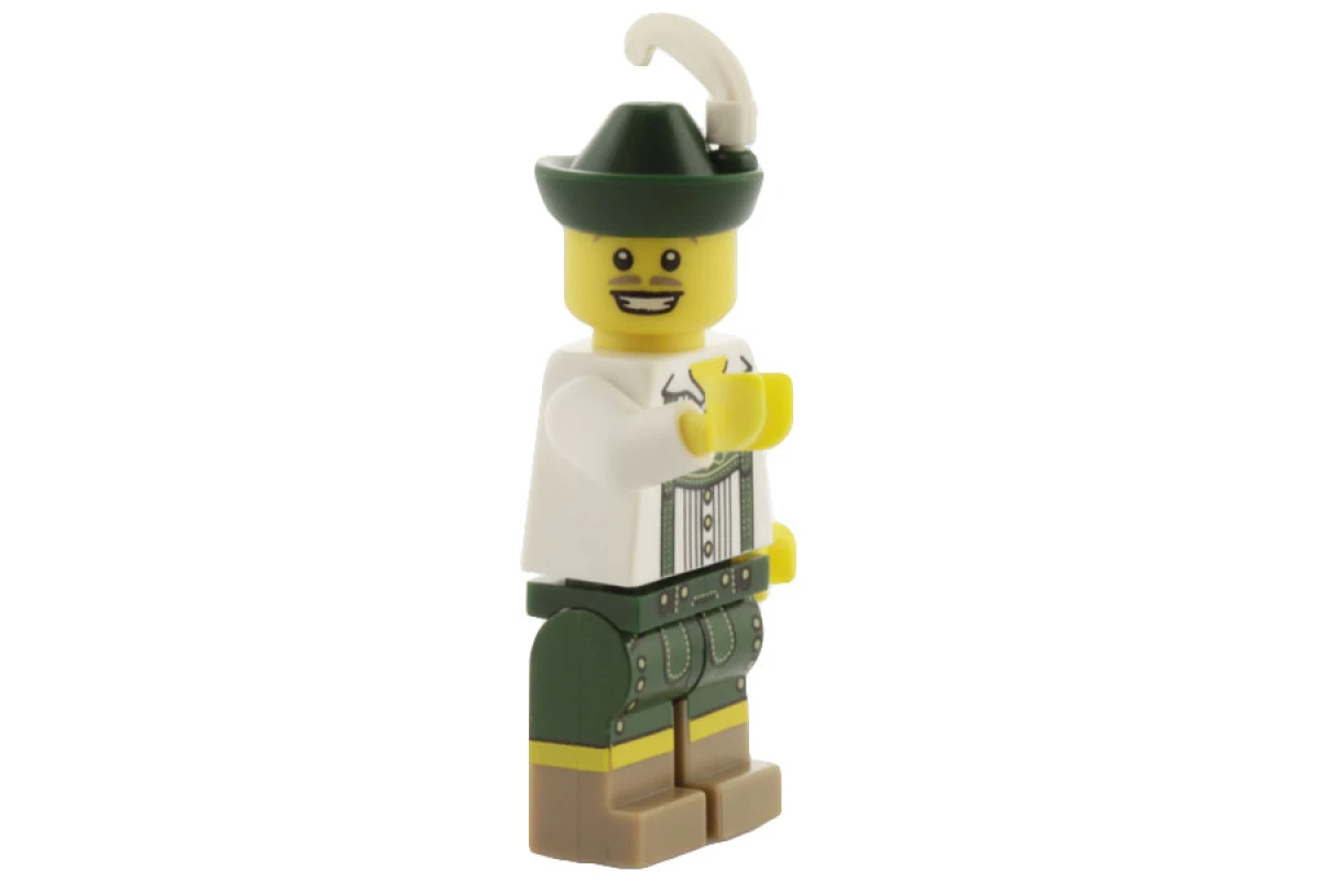 LEGO&reg; col115 Lederhosen Guy (senza accessori)