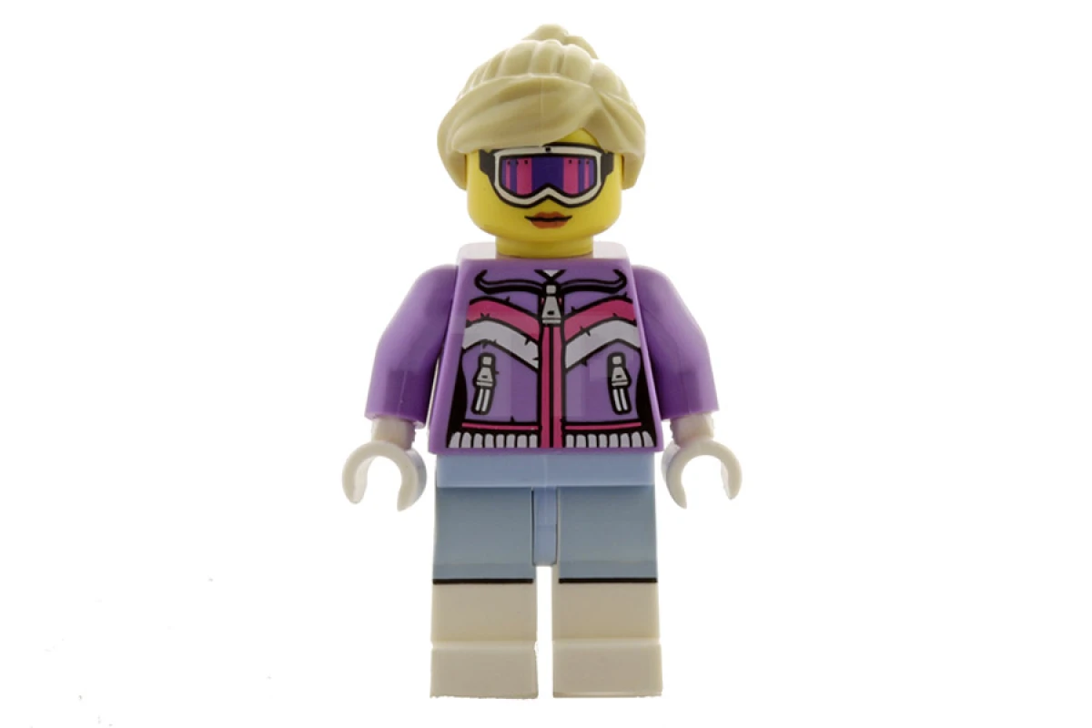 LEGO&reg; col119 Downhill Skier (without accessories)