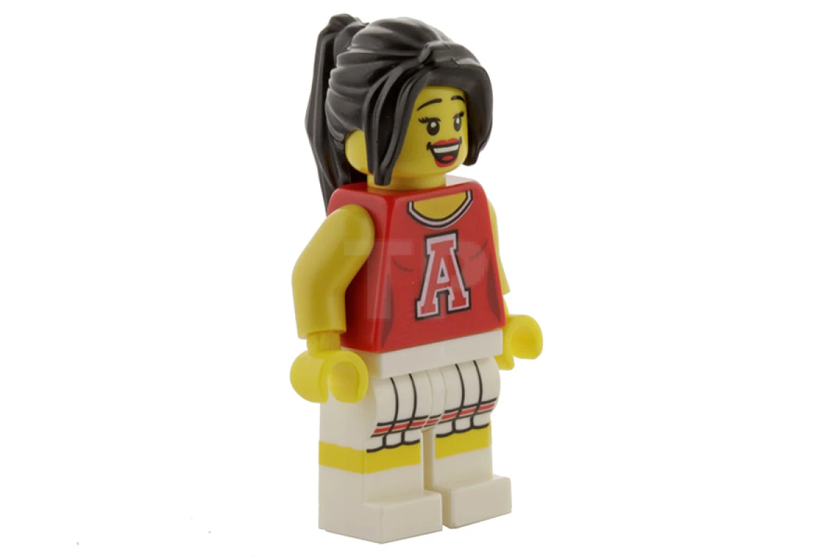 LEGO&reg; col125 Cheerleader rossa (senza accessori)