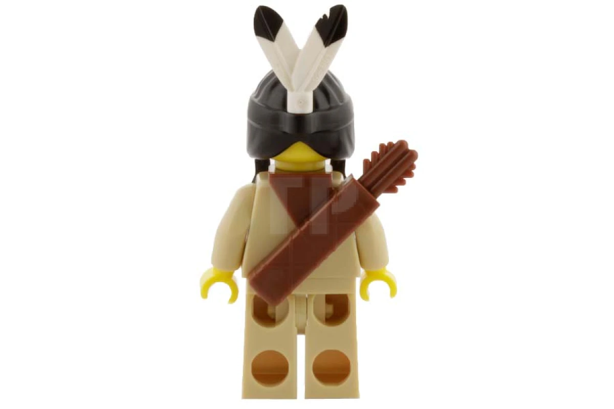 LEGO&reg; col001 Cazador tribal (indio) (sin accesorios)
