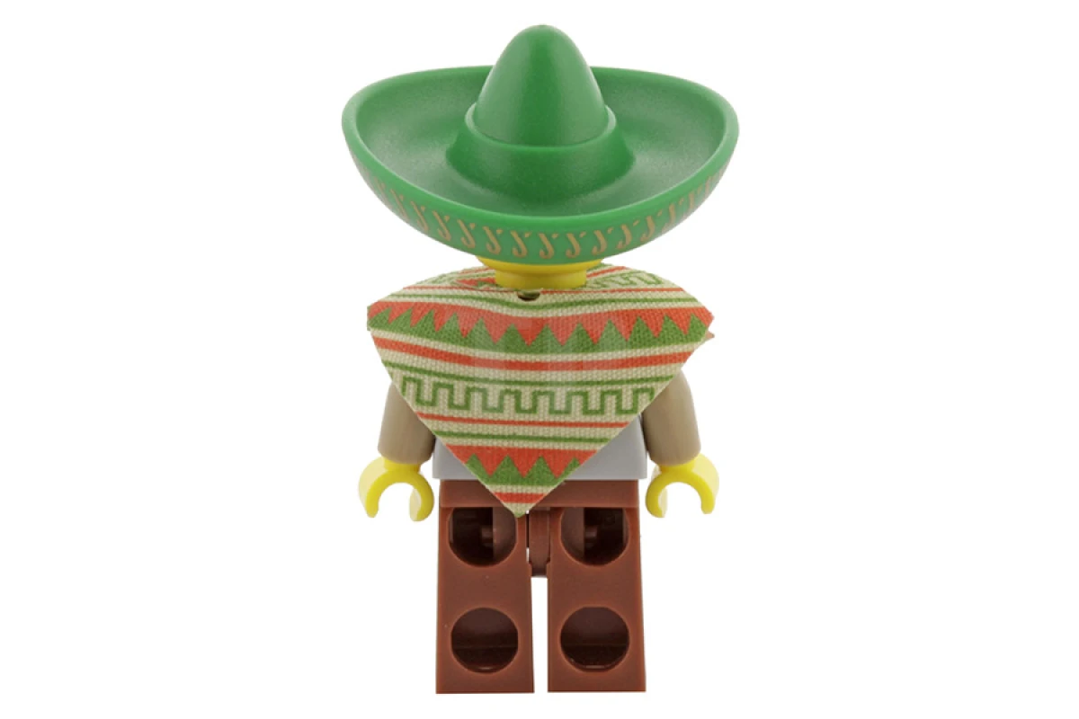 LEGO&reg; col017 Mariachi / Uomo Maraca (senza accessori)