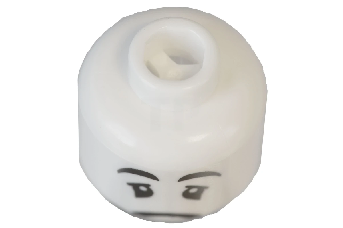 LEGO&reg; 4590622 - 3626bpb0454 - Tête de figurine avec motif de mime