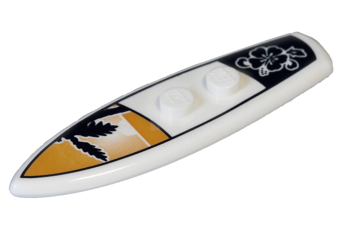 LEGO&reg; 6043799 - 90397pb001 - Tavola da surf con motivo a palme