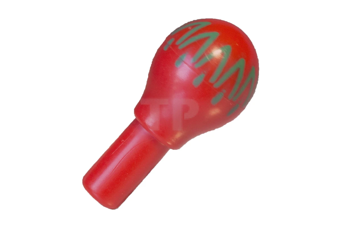 LEGO&reg; 4590626 - 90301pb01 - Minifig, Utensil Maraca with Green Geometric Pattern