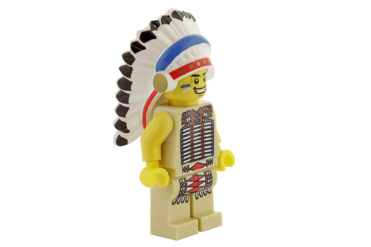 LEGO&reg; col034 Capo tribale (senza accessori)