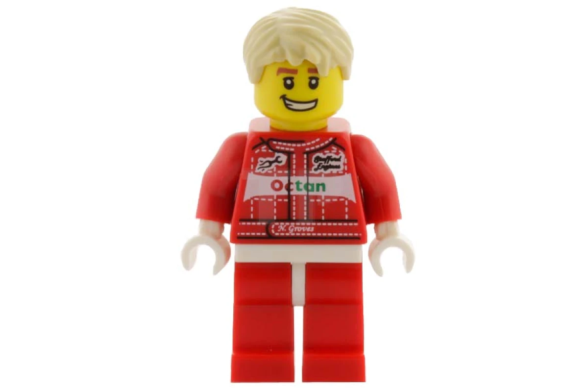LEGO&reg; col040 Pilota di auto da corsa (senza accessori)