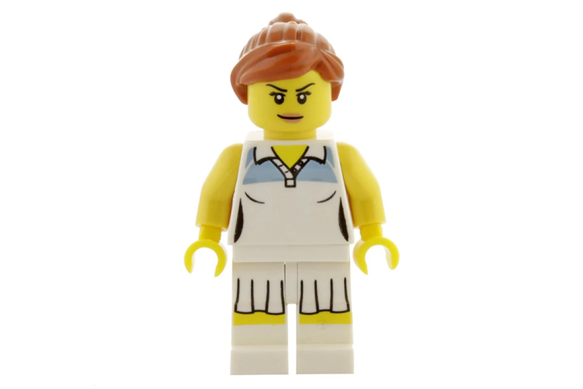LEGO&reg; col046 Giocatore di tennis (senza accessori)