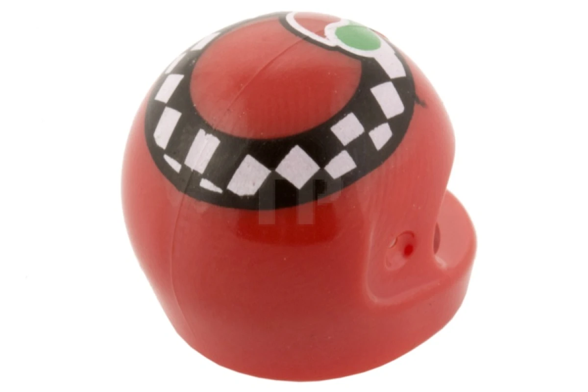 LEGO&reg; 4610076 - 2446pb32 - Minifig, Headgear Full-face Helmet with Octan Logo Pattern