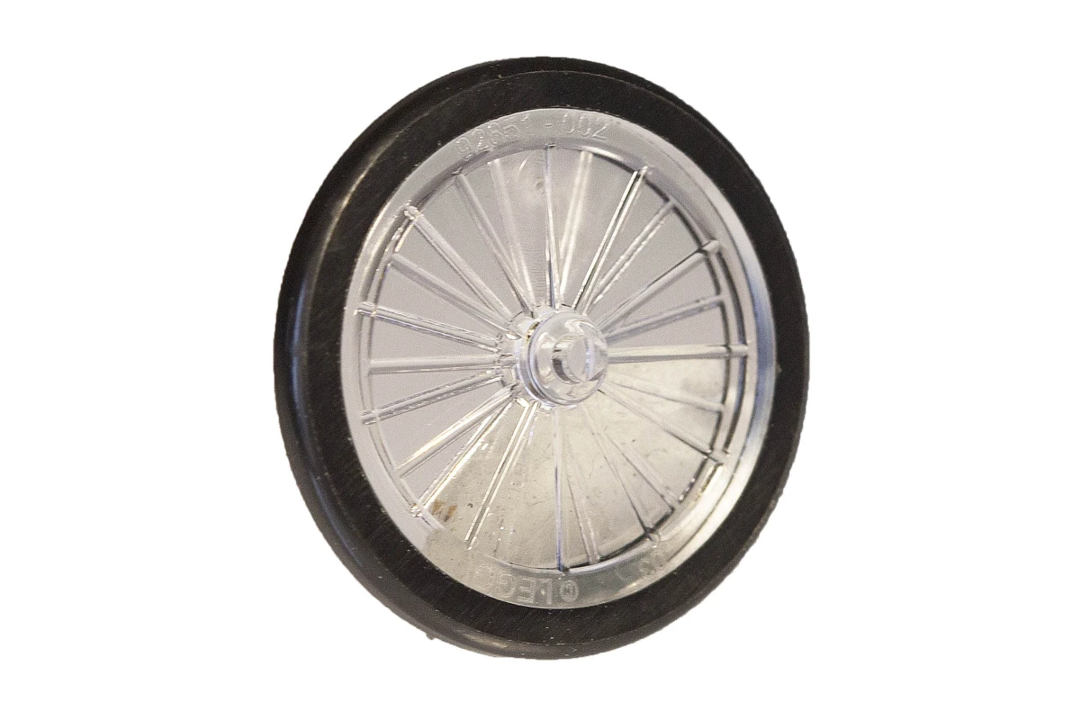 LEGO&reg; 6503209 - 92851pb01 - Vélo à roues avec pneu fixe en caoutchouc dur noir (roue 1 pièce)