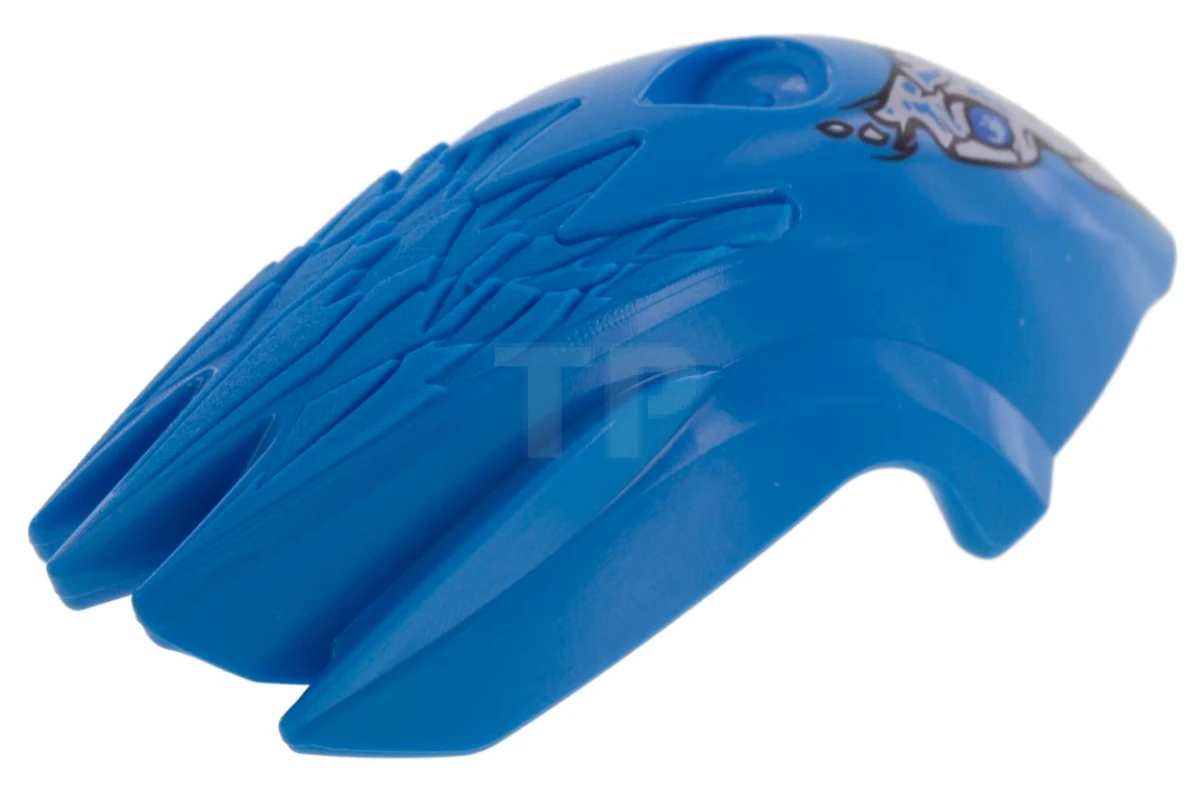 LEGO&reg; 6070508 - 15093pb01 - Carénage de volant d'inertie en forme d'oiseau avec motif Voom Voom