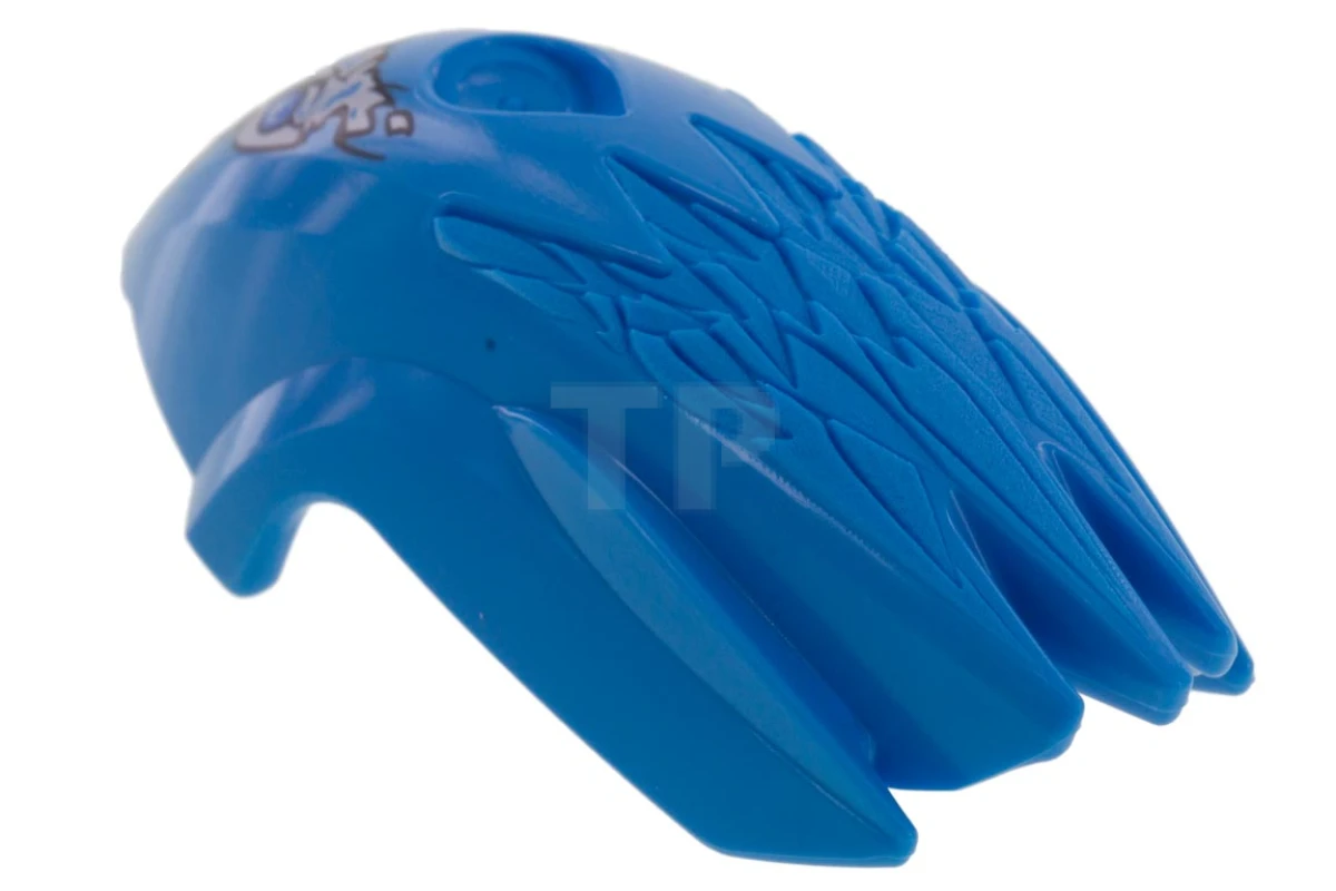 LEGO&reg; 6070508 - 15093pb01 - Carénage de volant d'inertie en forme d'oiseau avec motif Voom Voom