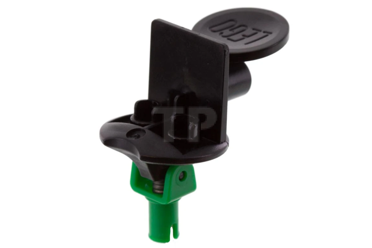 LEGO&reg; 4142816 - 30488c01 - Sports Minifig Stand Soccer with Spring and Green Pin (Complete Assembly)