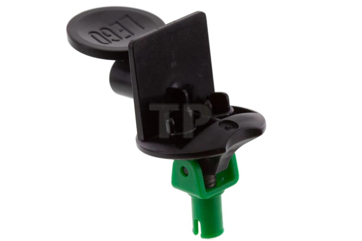 LEGO&reg; 4142816 - 30488c01 - Sports Minifig Stand Soccer with Spring and Green Pin (Complete Assembly)