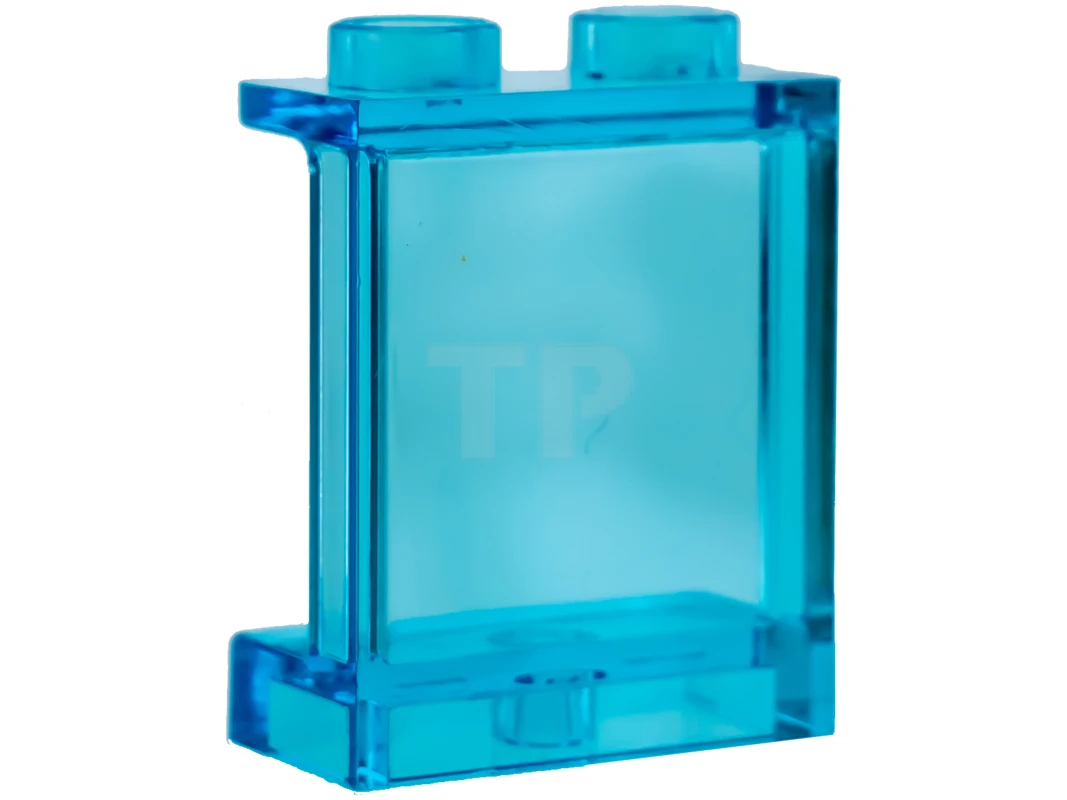 LEGO&reg; 4258473 - 4864b - Panneau 1 x 2 x 2 - Goujons creux, sans support latéral.