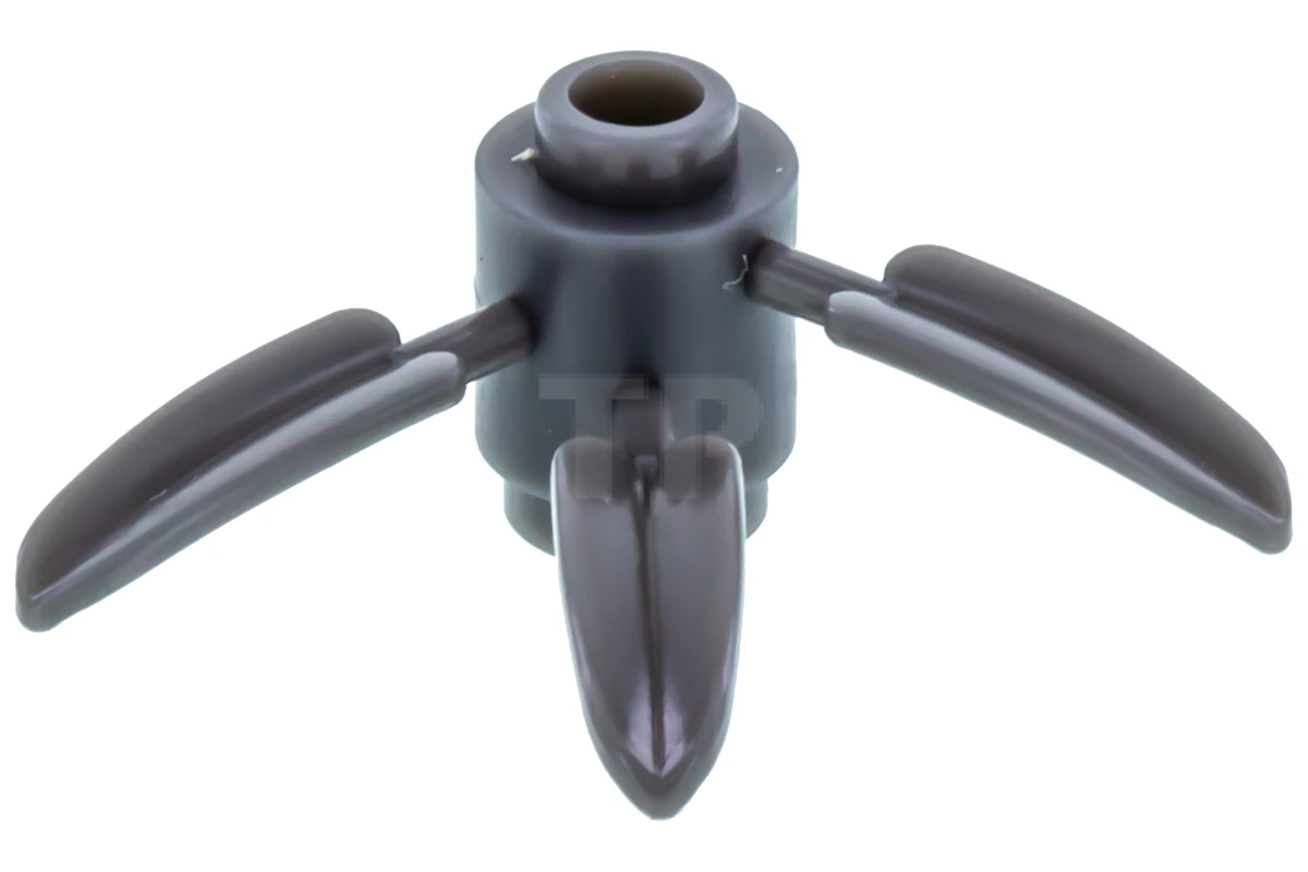 LEGO&reg; 4523032 - 30176 - Plant Brick, Round 1 x 1 with 3 Bamboo Leaves