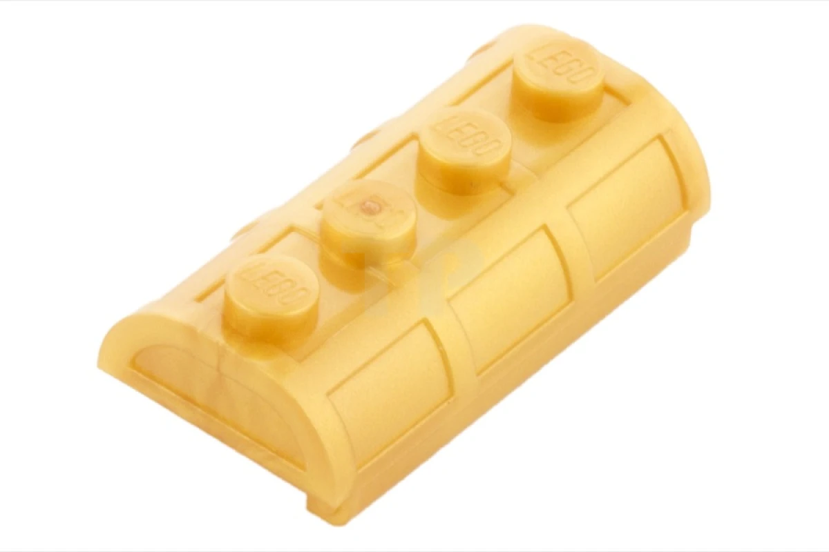 LEGO&reg; 6278473 - 4739a - Container, Schatztruhen-Deckel - Dickes Scharnier