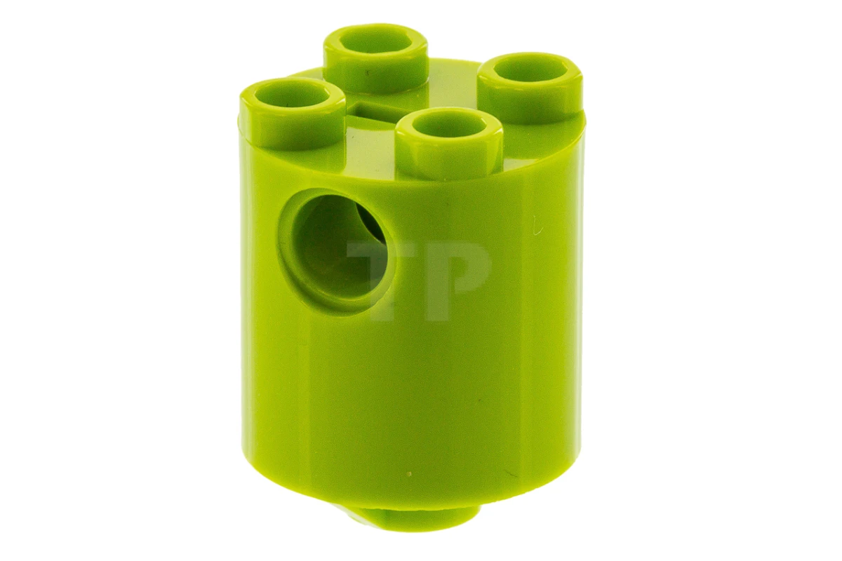 LEGO&reg; 30361c - 4655089 - Brick 2 x 2 x 2 Round with Bottom Axle Holder (+ Orientation)