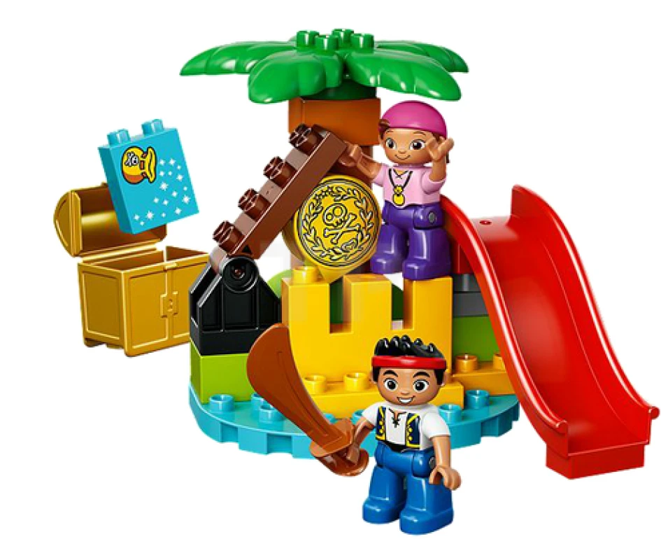 LEGO&reg; 10604 Jake and the Never Land Pirates Treasure Island