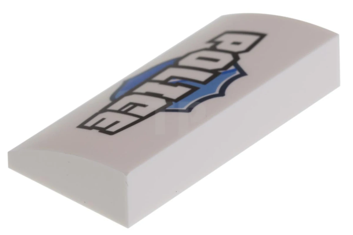 LEGO&reg; 88930pb037 - 6058964 - Slope Curved 2 x 4 x 2/3 with 