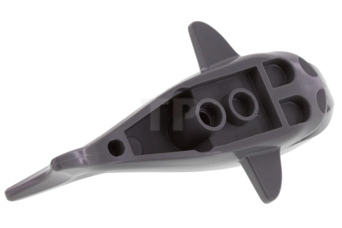 LEGO&reg; 14518c04pb01 -  - Shark with Gills and Black Eyes with White Pupils Pattern (Complete Assembly)