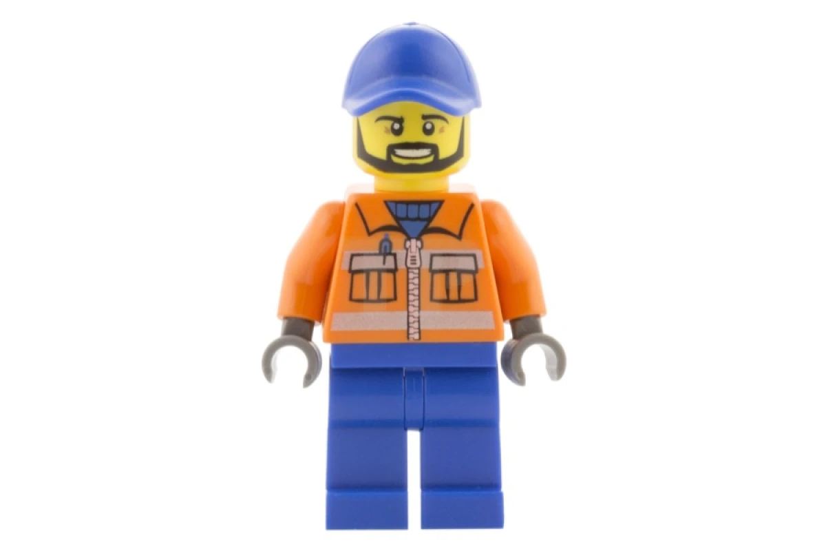 LEGO&reg; twn231 Sanitation Worker