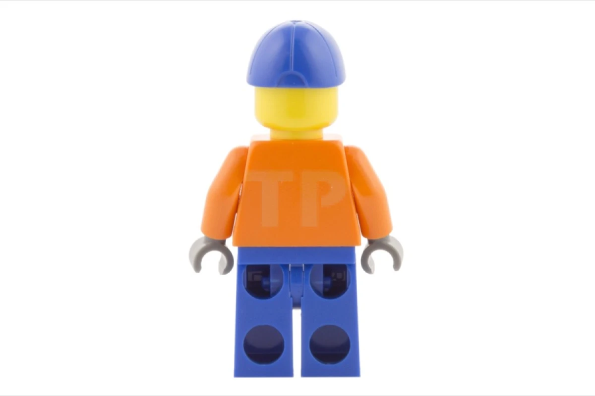 LEGO&reg; twn231 Sanitation Worker