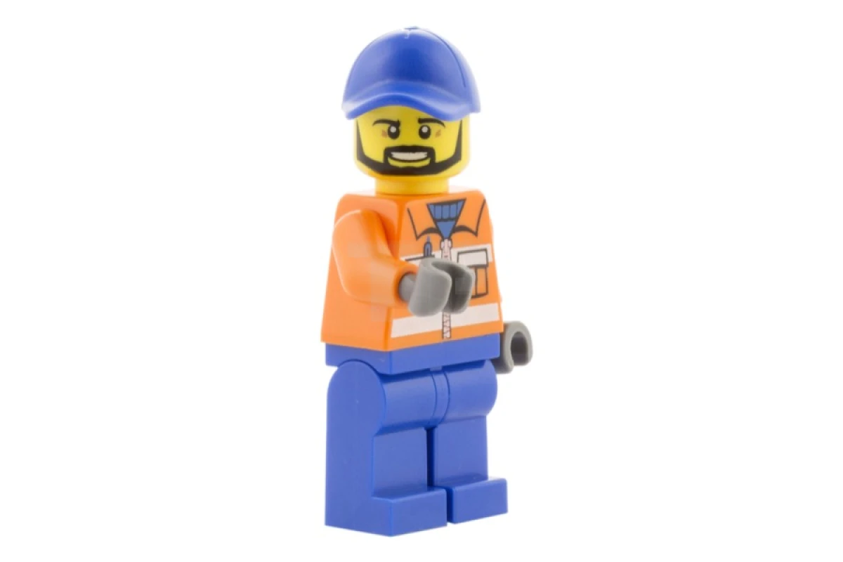 LEGO&reg; twn231 Sanitation Worker
