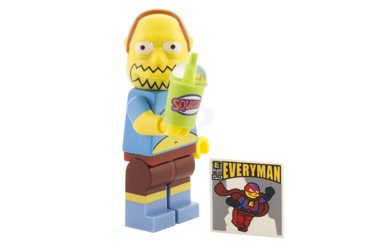 LEGO&reg; sim033 Comic Book Guy - Solo Minifig