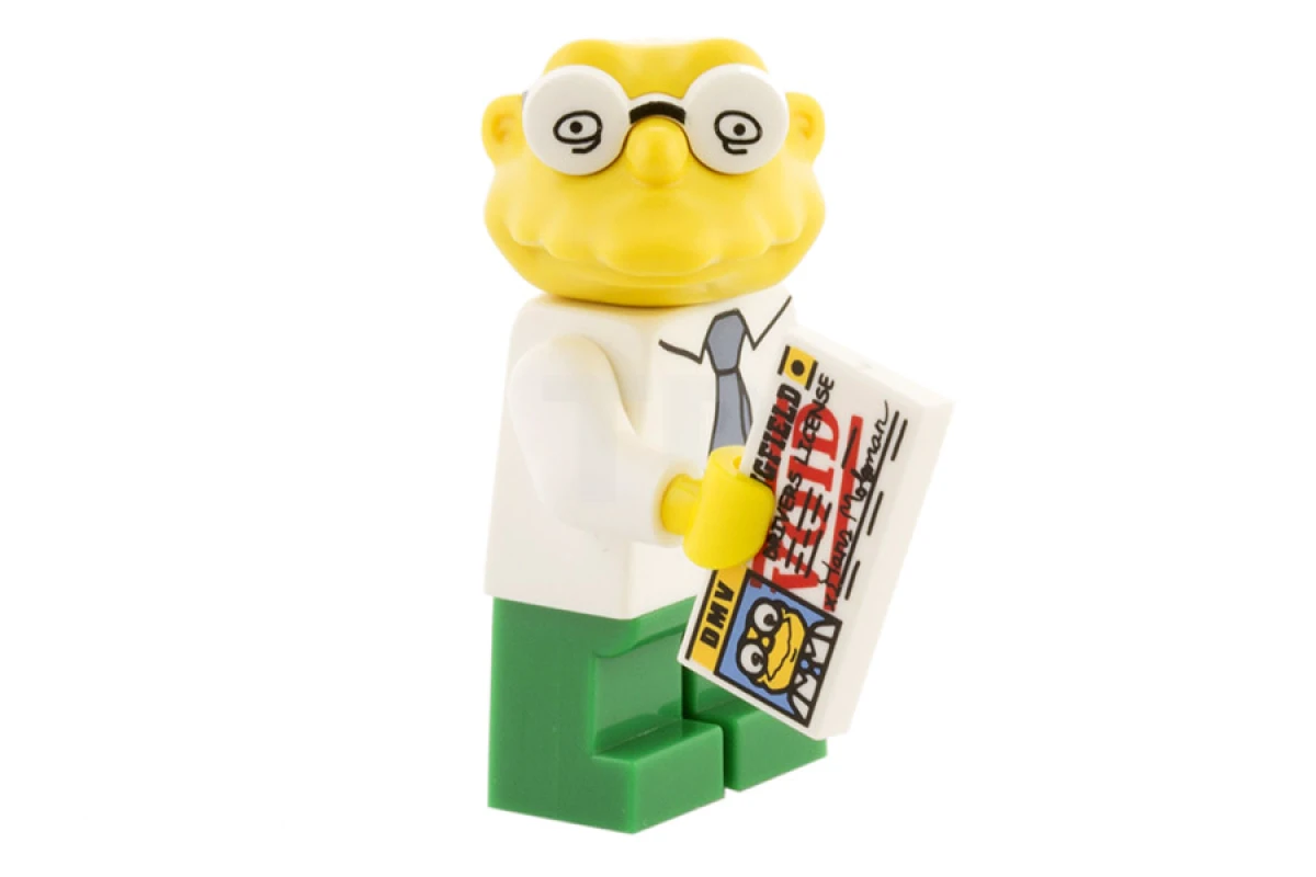 LEGO&reg; sim036 Hans Moleman - Solo Minifig