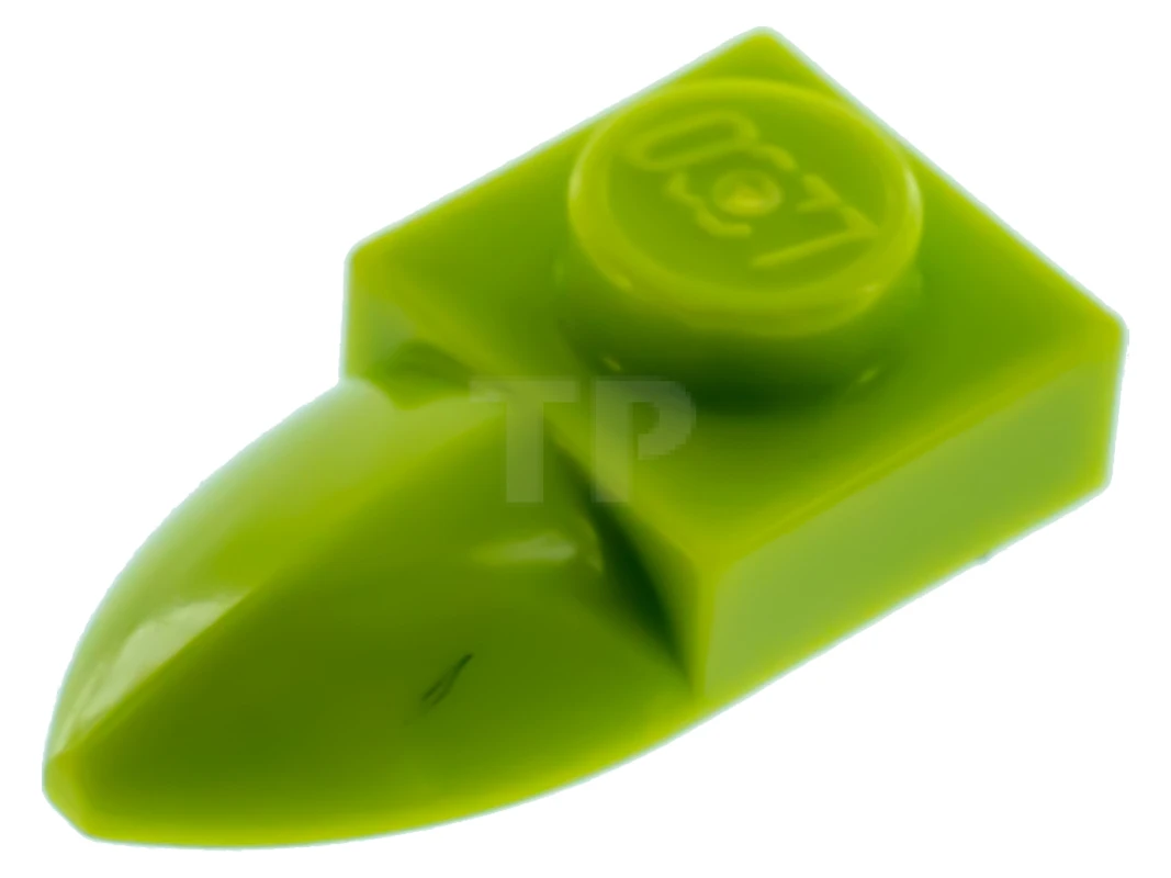 LEGO&reg; 4611784 - 49668 - Plate, Modified 1 x 1 with Tooth Horizontal