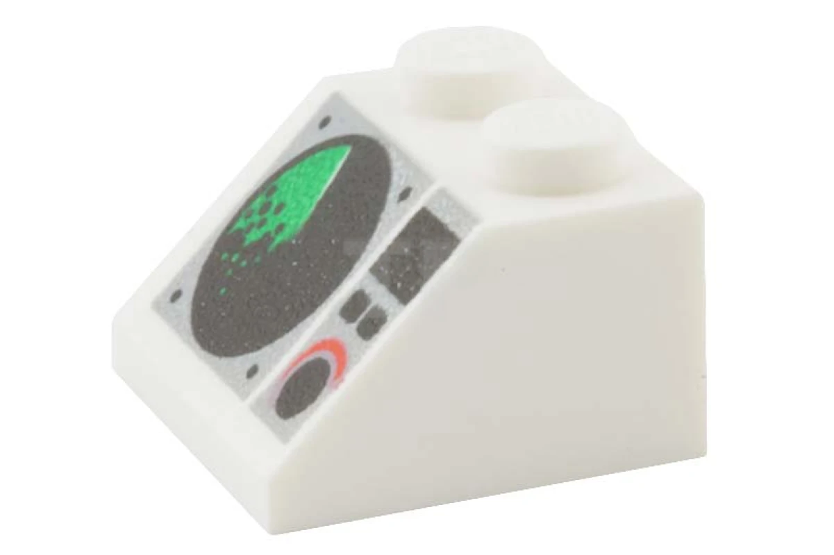 LEGO&reg; 4261941 - 3039px5 - Pente 2 x 2 - 45° avec motif d'écran radar.